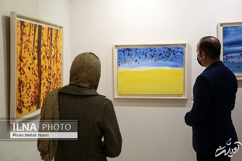 (تصاویر) نمایشگاه نقاشی مریم حیدرزاده